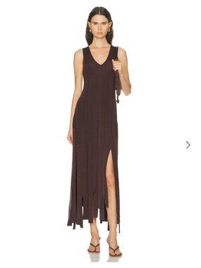 Zimmermann Luna Fringe Midi Dress